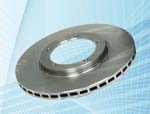 Front vented brake disc.